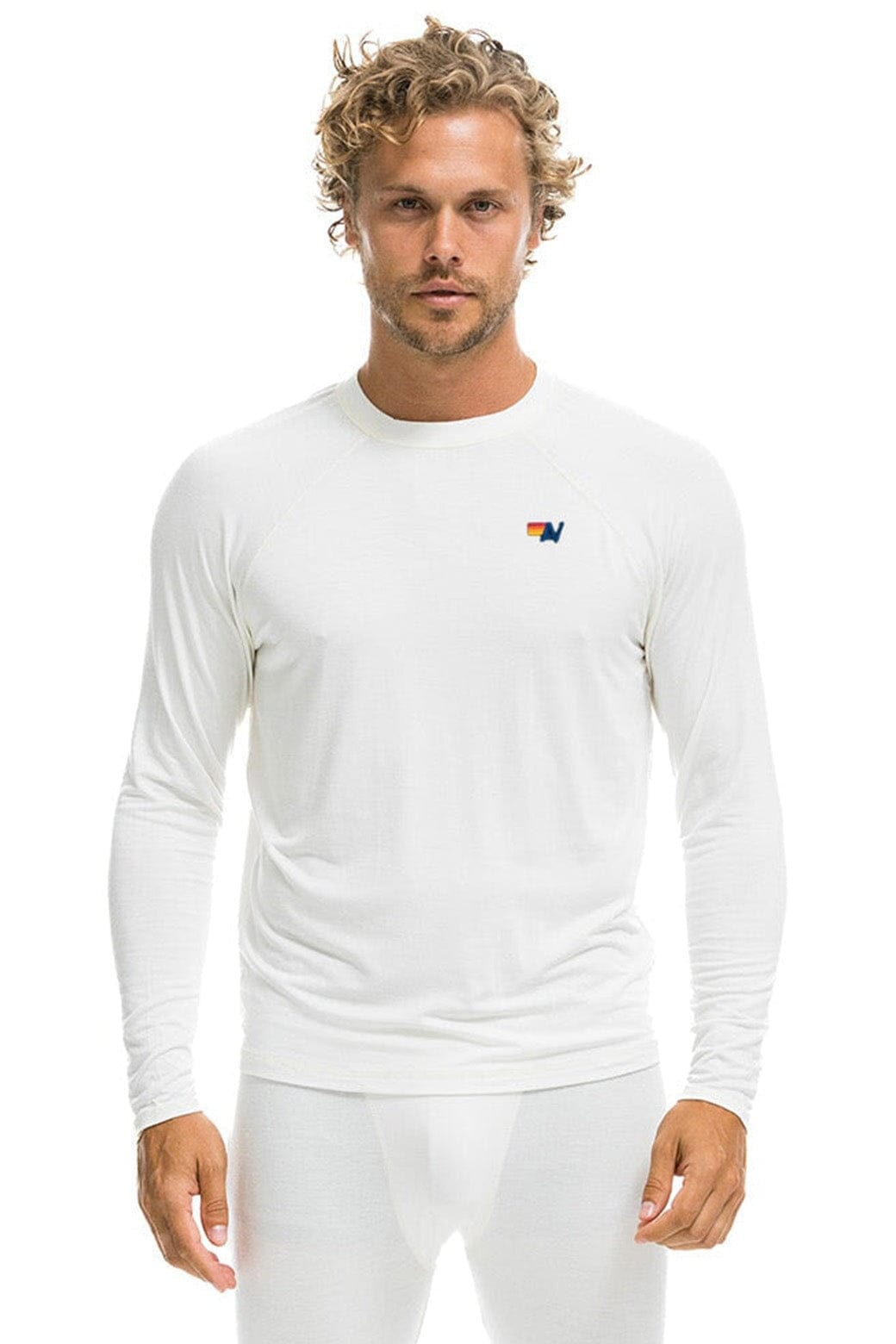 MICRO MODAL BASE LAYER TOP - VINTAGE WHITE Women's Base Layer Aviator Nation 