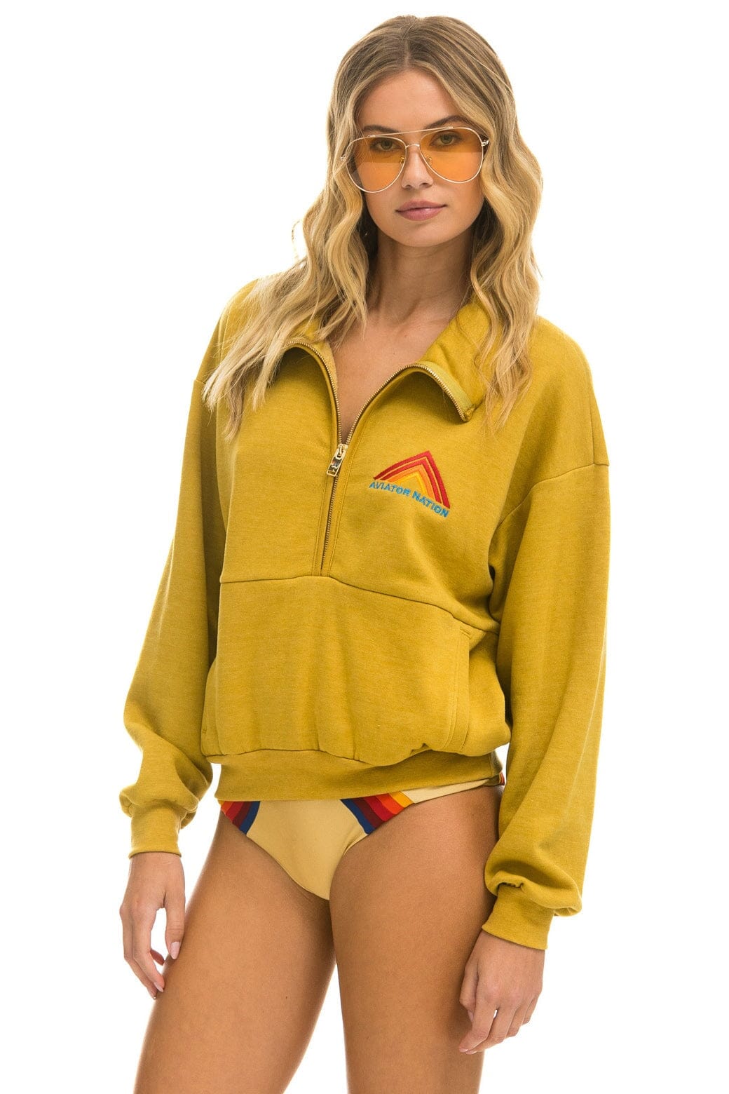 Sweatshirt with Home Way Mountain Embroidery