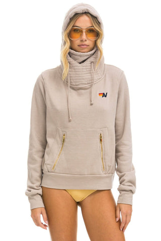 NINJA PULLOVER HOODIE - SAND Hoodie Aviator Nation 