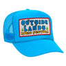 OUTSIDE LANDS 2024 VINTAGE LOW RISE TRUCKER HATS Aviator Nation OS NEON BLUE 