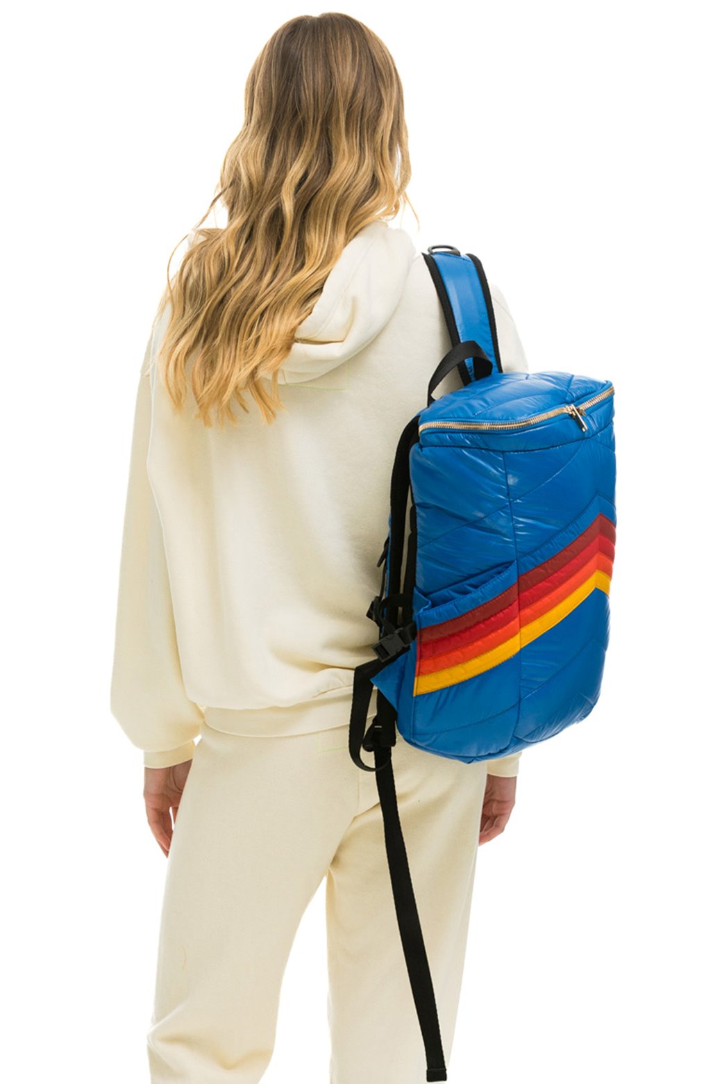 PEAK PUFFER BACKPACK - SNORKEL BLUE Backpack Aviator Nation 