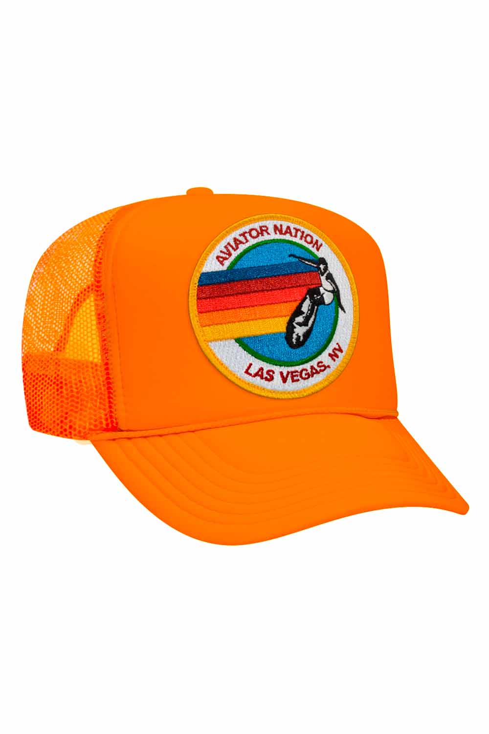 SIGNATURE LAS VEGAS - VINTAGE LOW RISE TRUCKER HATS Aviator Nation ORG 