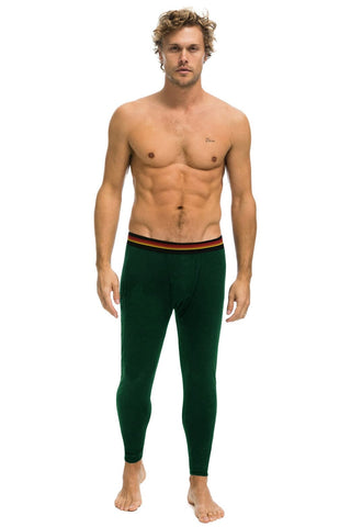 MEN'S THERMAL BASE LAYER SET - FOREST BASE LAYER Aviator Nation 
