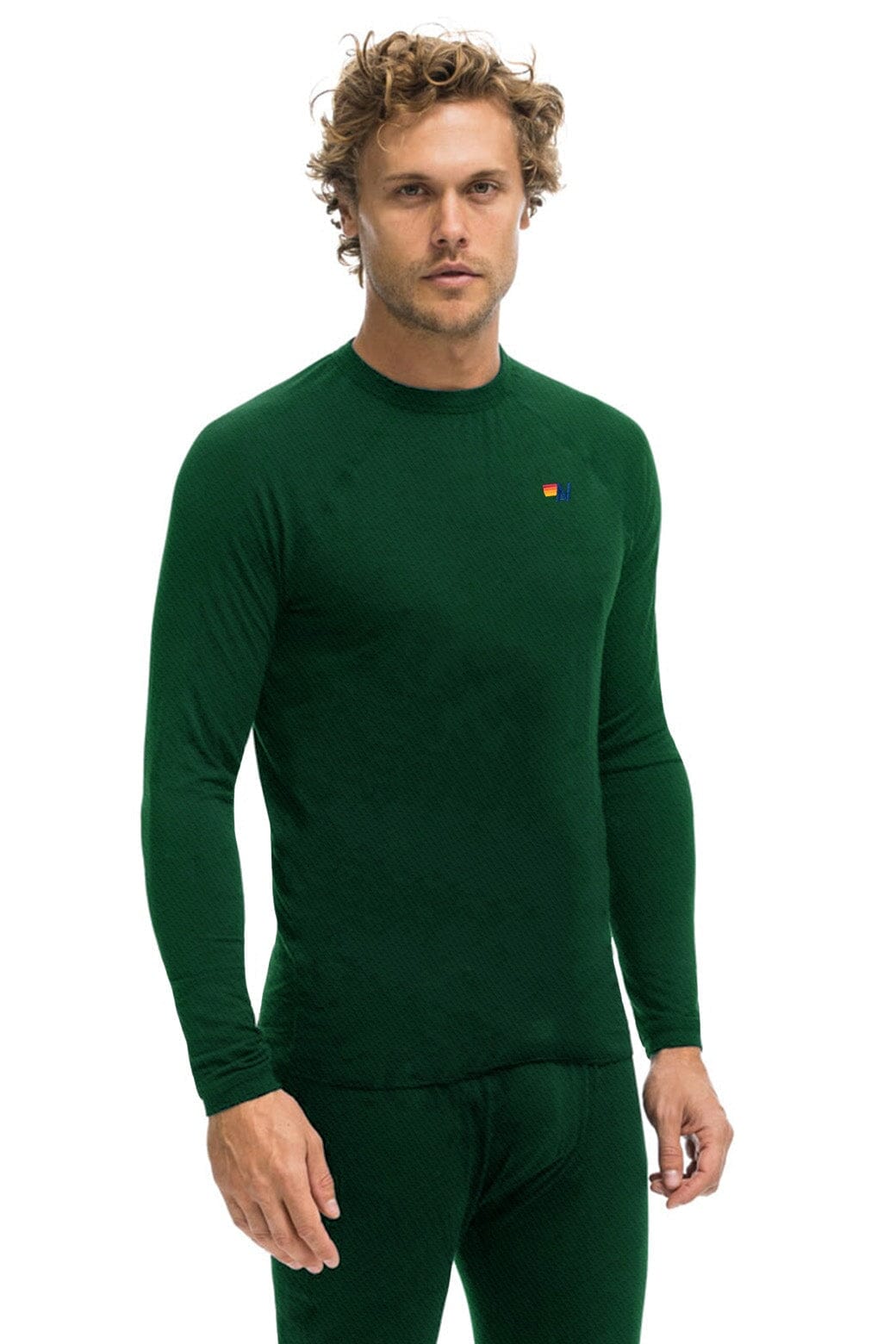 MEN'S THERMAL BASE LAYER SET - FOREST BASE LAYER Aviator Nation 