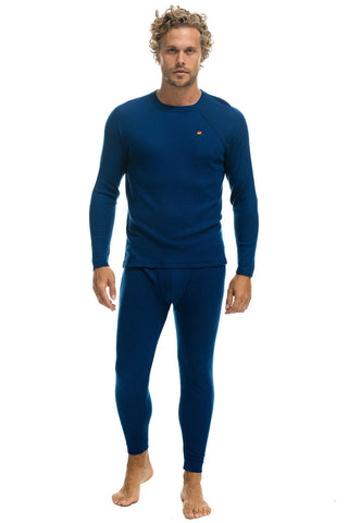 MEN'S THERMAL BASE LAYER SET - ROYAL BASE LAYER Aviator Nation 