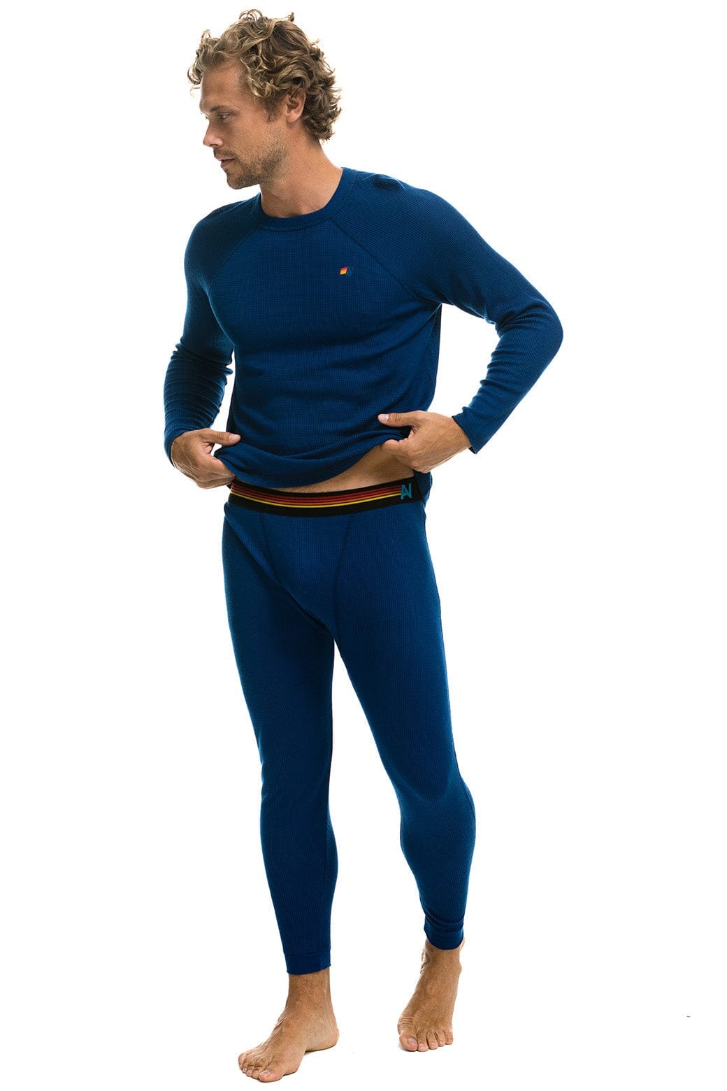 MEN'S THERMAL BASE LAYER SET - ROYAL BASE LAYER Aviator Nation 