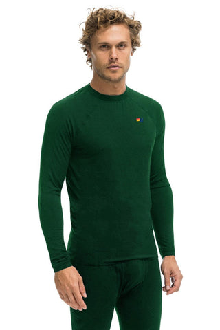 THERMAL BASE LAYER TOP - FOREST Men's Base Layer Aviator Nation 