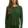 THERMAL BASE LAYER TOP - FOREST Women's Base Layer Aviator Nation 