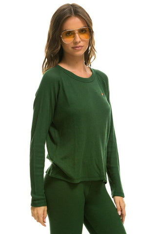 THERMAL BASE LAYER TOP - FOREST Women's Base Layer Aviator Nation 