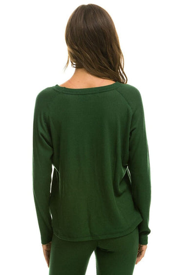 THERMAL BASE LAYER TOP - FOREST Women's Base Layer Aviator Nation 
