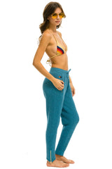 VINTAGE CABIN CASHMERE SWEATER PANT - COBALT Women's Sweatpants Aviator Nation 