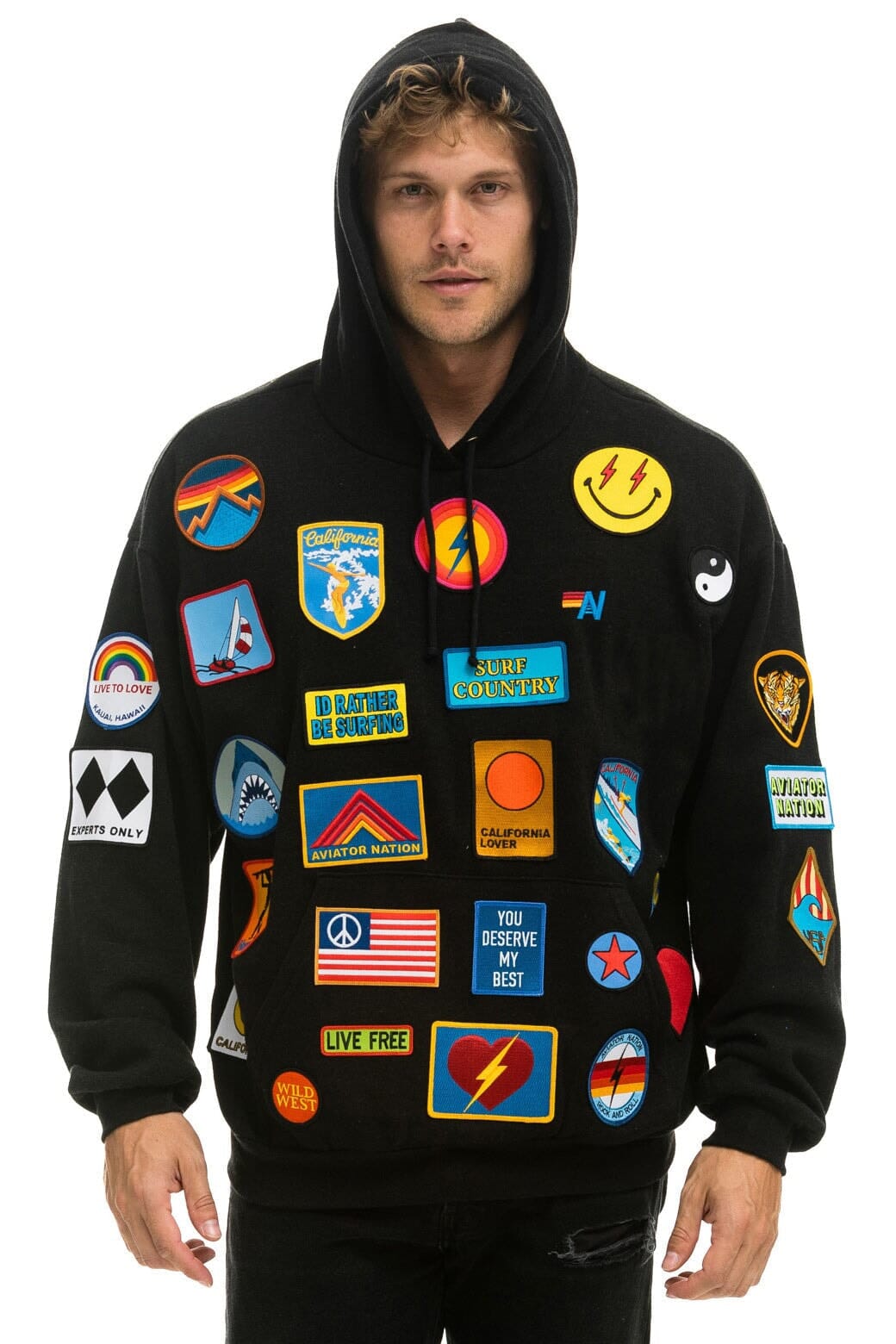 Vintage Boone Patch Hoodie main image 0