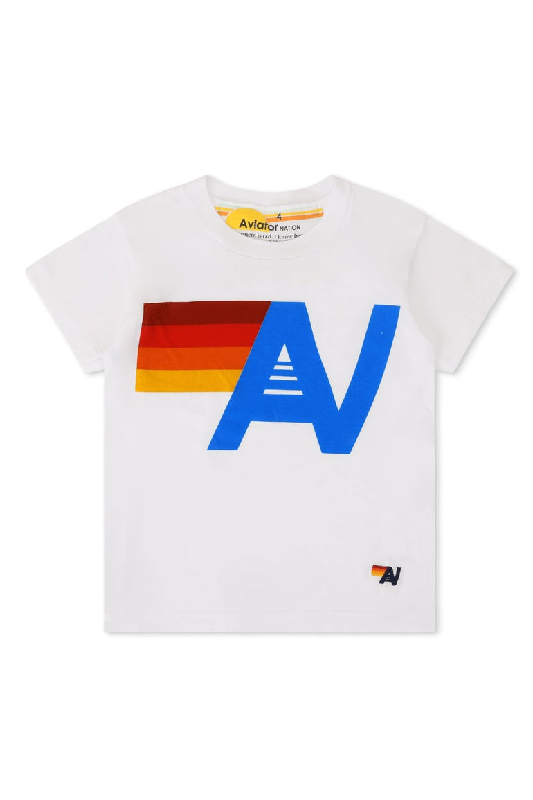KID'S LOGO TEE - WHITE