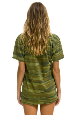 WINDY CITY SMOKEOUT 2024 CREW TEE SHIRT - CAMO TEES Aviator Nation 