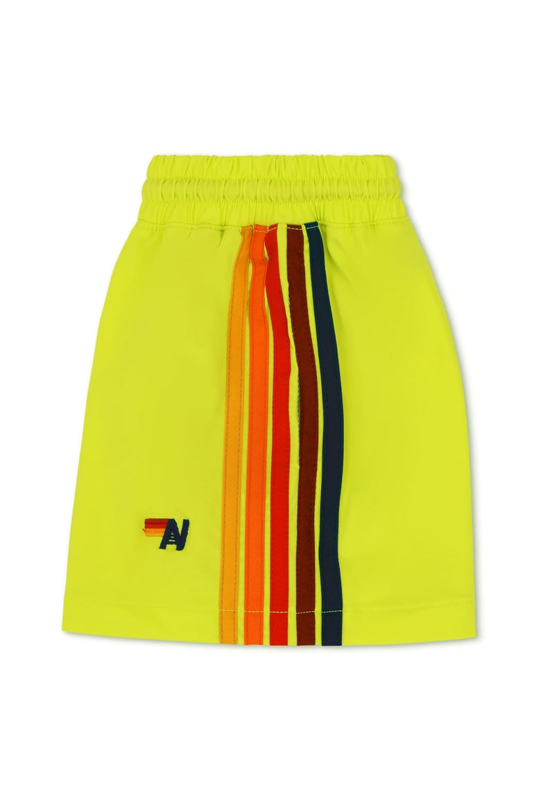 AVIATOR NATION KIDS FLEX BOARD SHORTS - NEON YELLOW