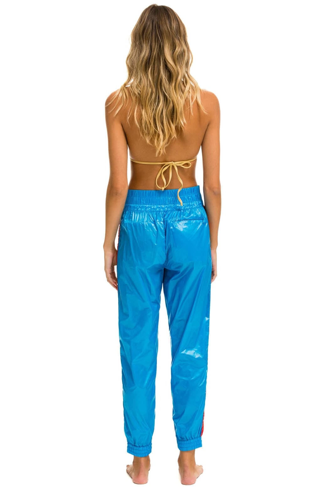 5 STRIPE HI RISE WIND PANT - DRESDEN Women's Sweatpants Aviator Nation 