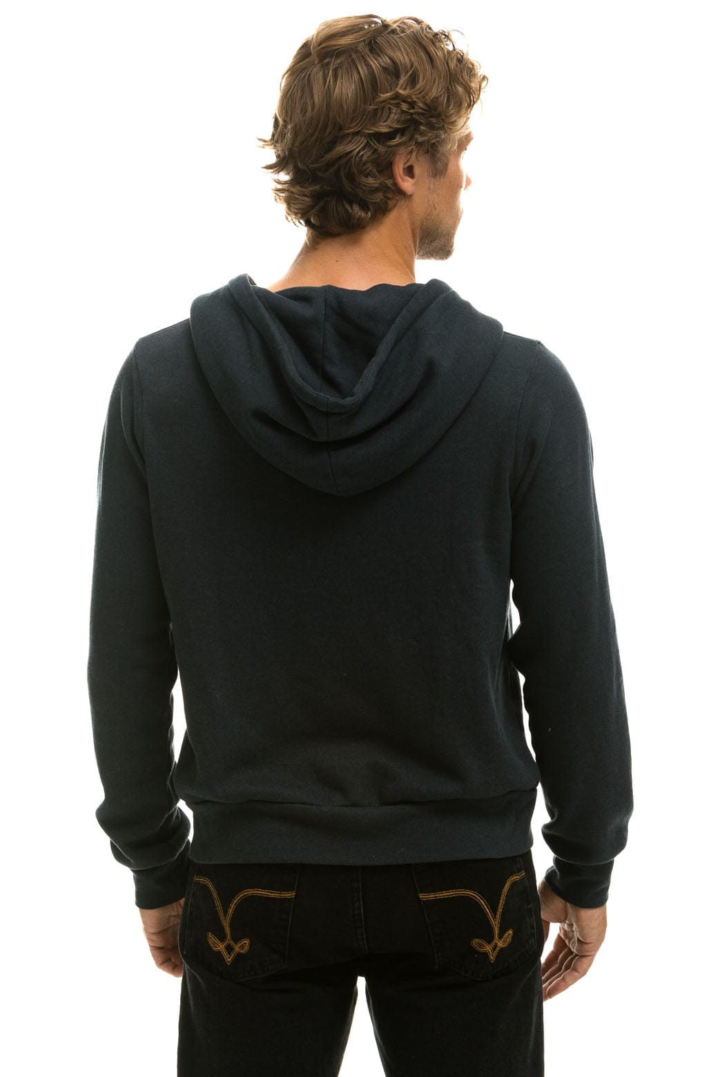 5 STRIPE HOODIE - CHARCOAL // GREY Hoodie Aviator Nation 