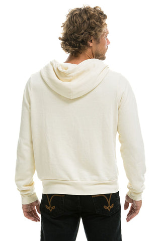 5 STRIPE HOODIE - VINTAGE WHITE // BLUE Hoodie Aviator Nation 