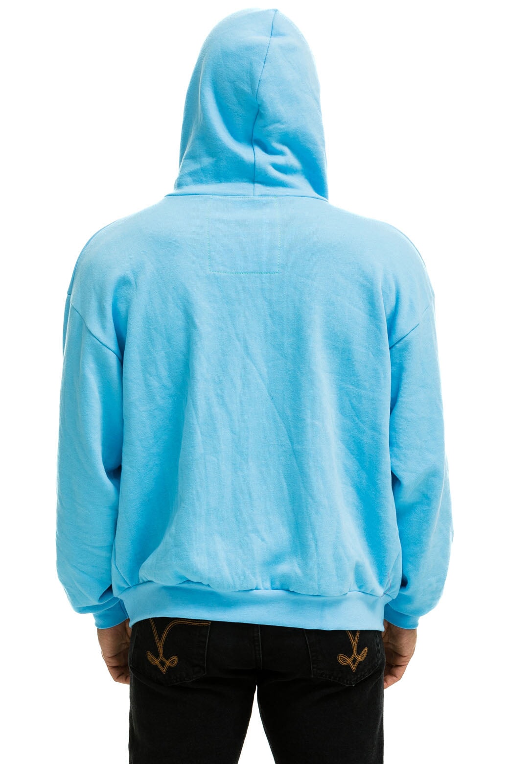 Wholesale Light Blue Hooded Denim Jacket Manufacturer USA,UK