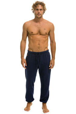 5 STRIPE SWEATPANTS - NAVY Mens Sweatpants Aviator Nation 