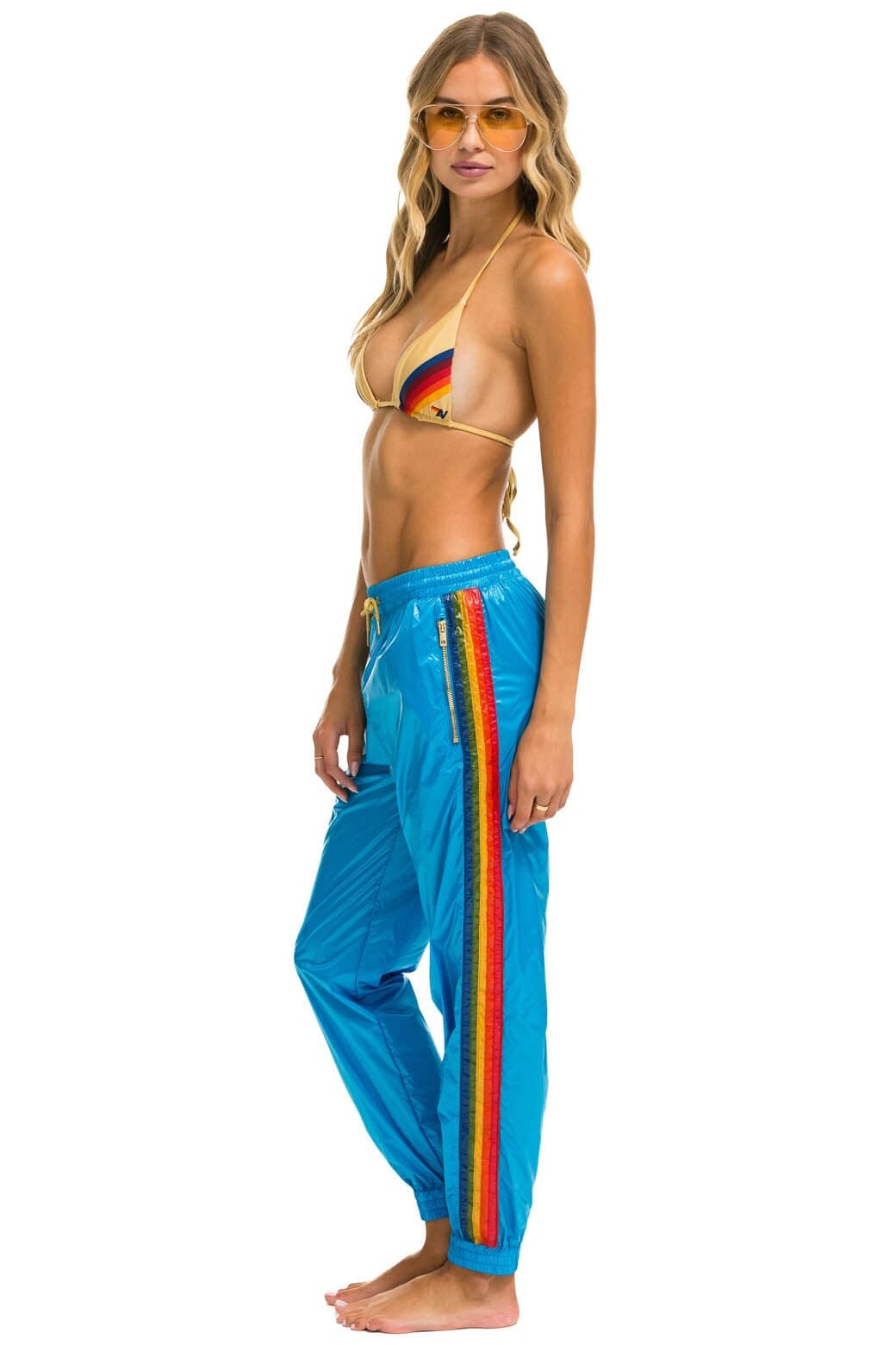5 STRIPE WIND PANT - DRESDEN Women's Sweatpants Aviator Nation 