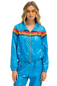 5 STRIPE WINDBREAKER - DRESDEN Women's Outerwear Aviator Nation 