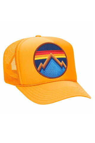 ALL SEASONS CIRCLE TRUCKER HAT HATS Aviator Nation GOLD 