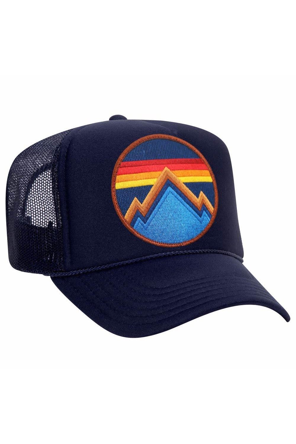 ALL SEASONS CIRCLE TRUCKER HAT HATS Aviator Nation NAVY 