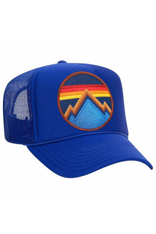 ALL SEASONS CIRCLE TRUCKER HAT HATS Aviator Nation ROYAL 