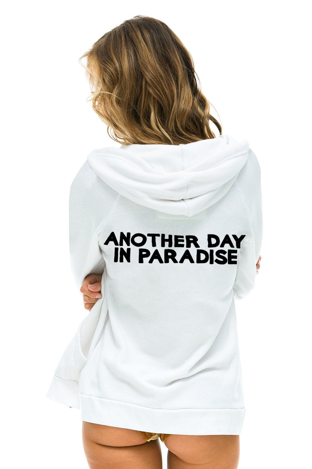 ANOTHER DAY IN PARADISE HOODIE - WHTE Hoodie Aviator Nation 