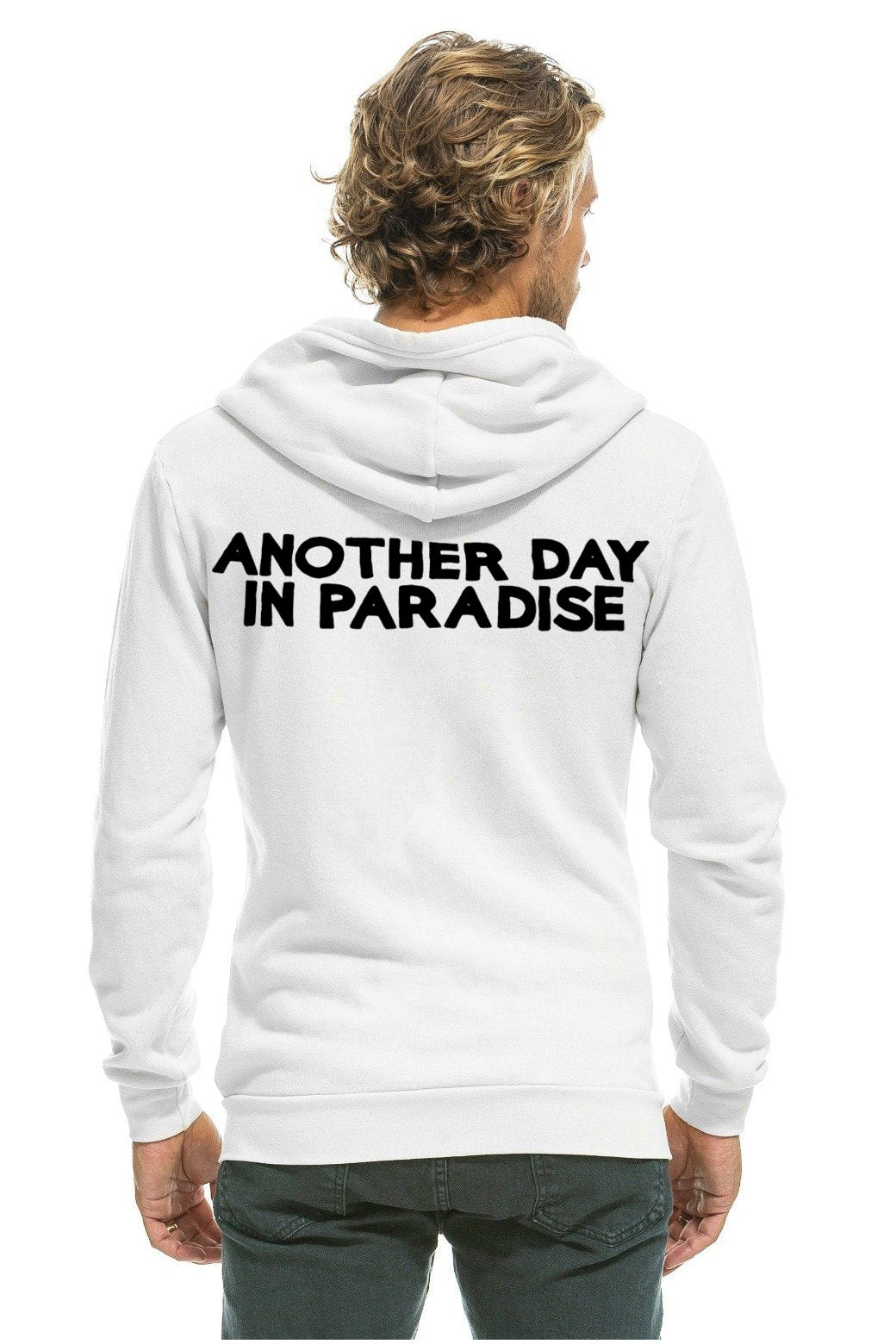 ANOTHER DAY IN PARADISE HOODIE - WHTE Hoodie Aviator Nation 