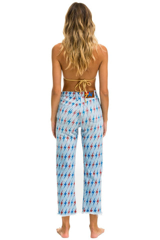 AVIATOR BOLT MID RISE RELAXED SURFER JEAN - SUPER LIGHT Women's Jeans Aviator Nation 