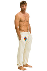 AVIATOR NATION ASPEN SWEATPANTS - VINTAGE WHITE Men's Sweatpants Aviator Nation 