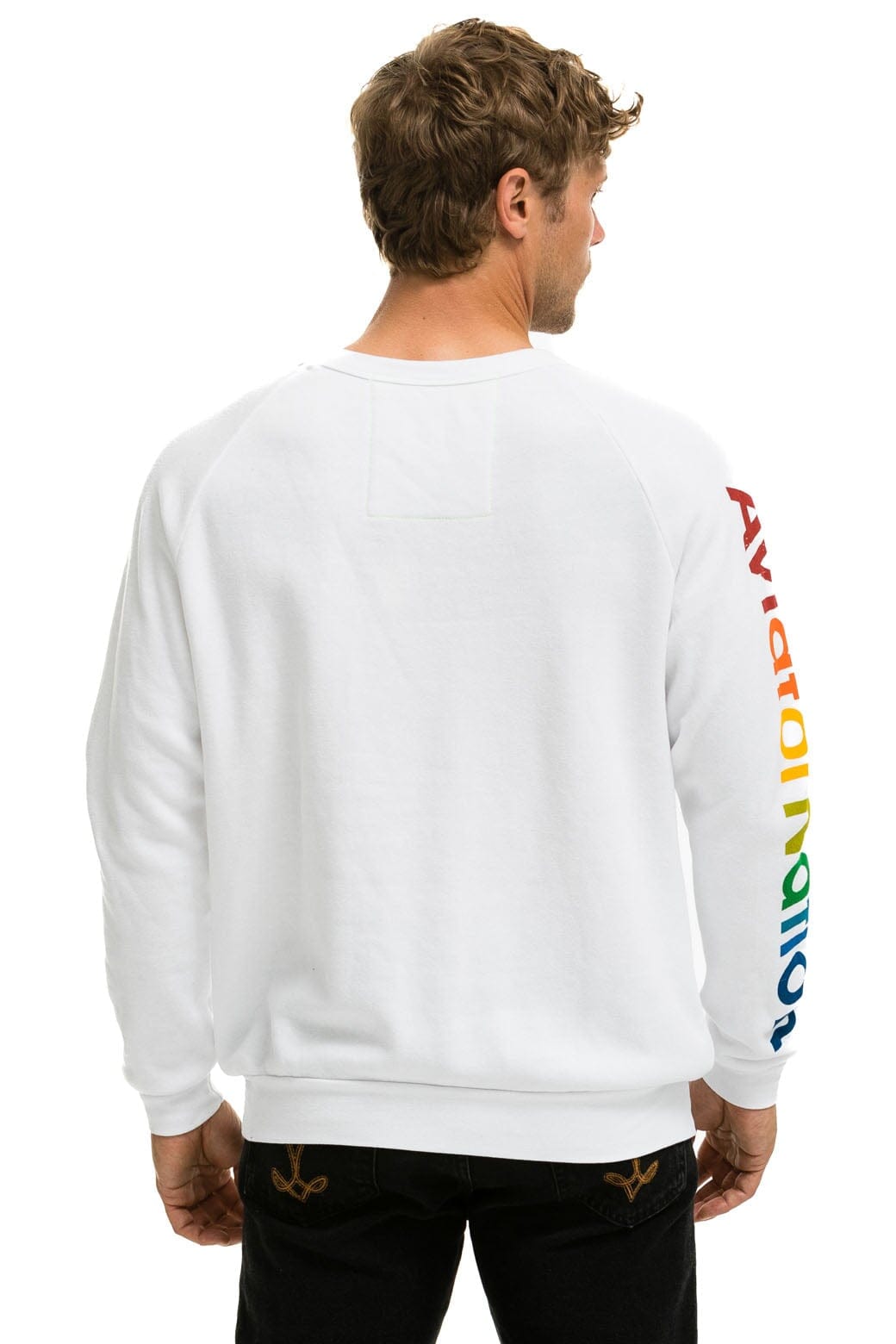 AVIATOR NATION ASPEN SWEATSHIRT - WHITE Sweatshirt Aviator Nation 