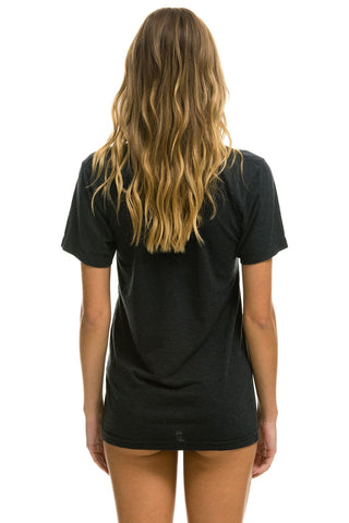 AVIATOR NATION ASPEN TEE - CHARCOAL Tees Aviator Nation 