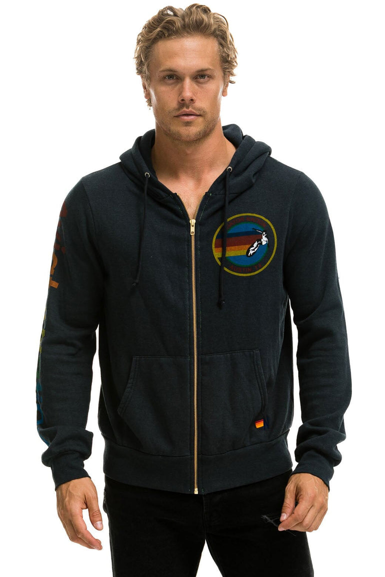 AVIATOR NATION AUSTIN HOODIE - CHARCOAL Hoodie Aviator Nation