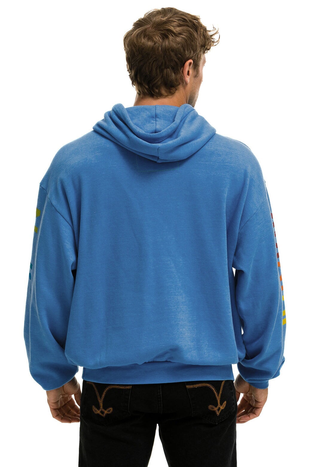 AVIATOR NATION AUSTIN RELAXED PULLOVER HOODIE - COBALT Hoodie Aviator Nation 