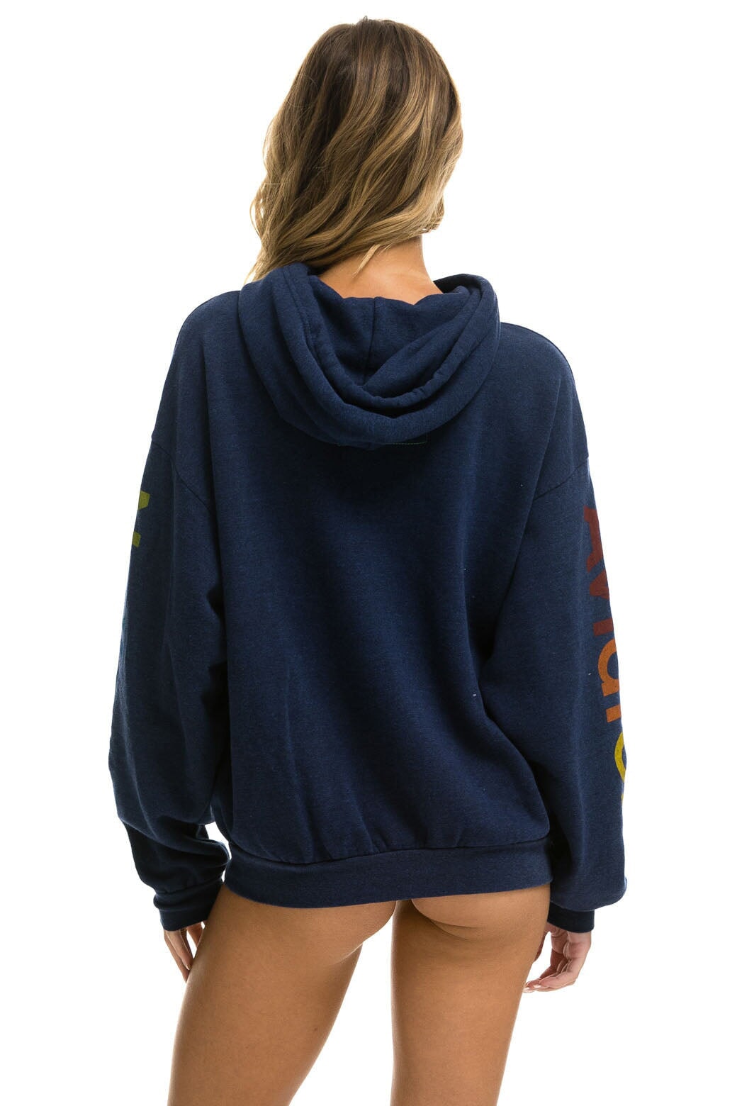 AVIATOR NATION AUSTIN RELAXED PULLOVER HOODIE - NAVY Hoodie Aviator Nation 