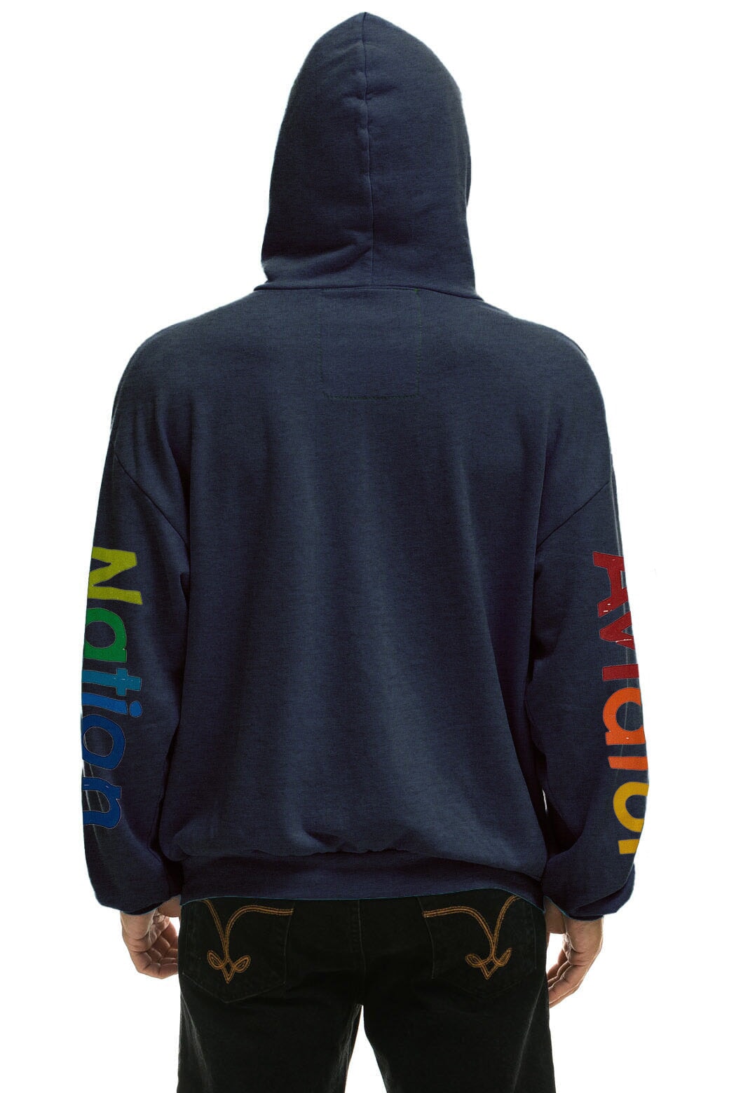 AVIATOR NATION AUSTIN RELAXED PULLOVER HOODIE - NAVY Hoodie Aviator Nation 