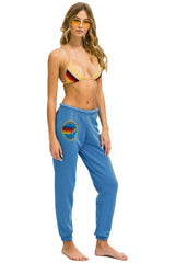 AVIATOR NATION AUSTIN SWEATPANTS - COBALT Women's Sweatpants Aviator Nation 