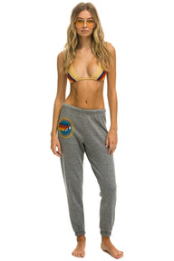AVIATOR NATION AUSTIN SWEATPANTS - HEATHER GREY Women's Sweatpants Aviator Nation 