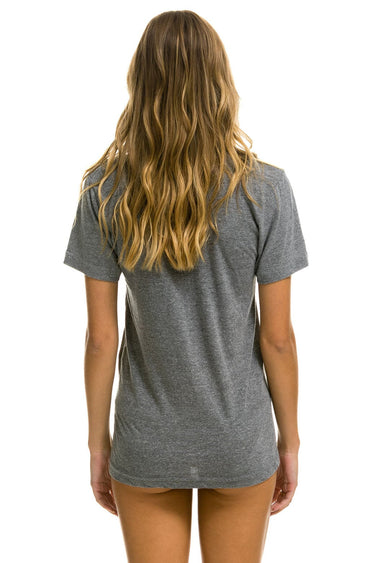 AVIATOR NATION AUSTIN TEE - HEATHER GREY Tees Aviator Nation 