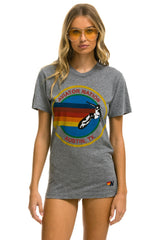 AVIATOR NATION AUSTIN TEE - HEATHER GREY Tees Aviator Nation 