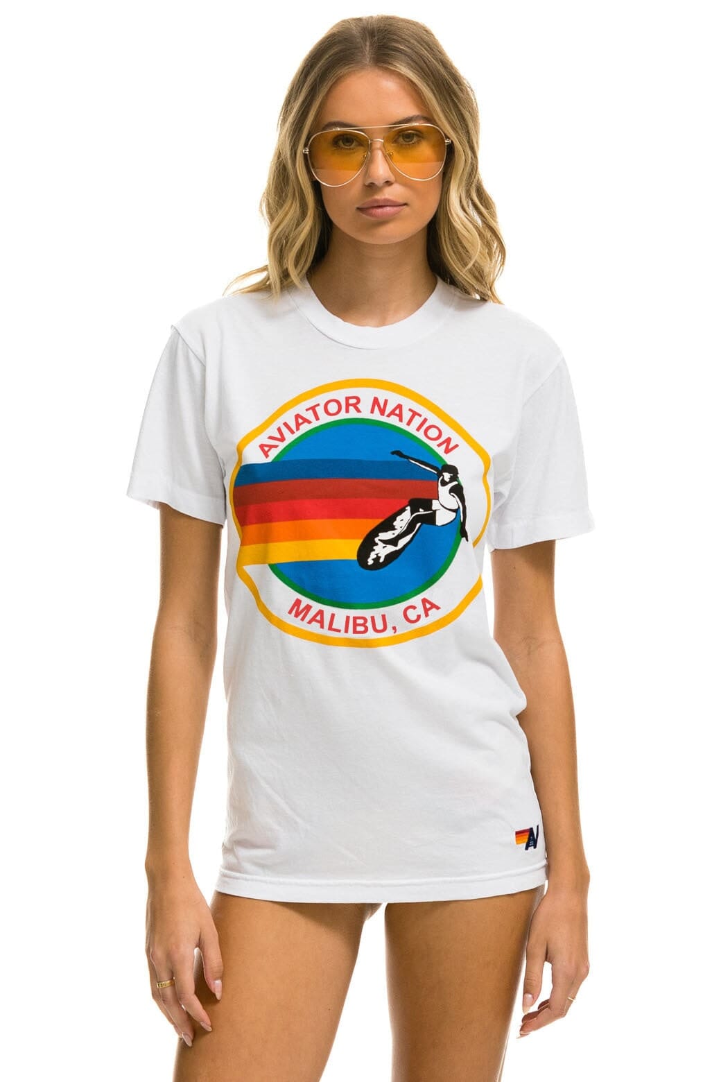 AVIATOR NATION BU - CREW TEE SHIRT Tees Aviator Nation 