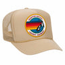 AVIATOR NATION HAIGHT ASHBURY TRUCKER HAT HATS Aviator Nation OS KHAKI 