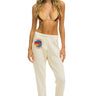 AVIATOR NATION HAMPTONS SWEATPANTS - VINTAGE WHITE Women's Sweatpants Aviator Nation 