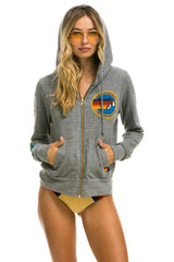 AVIATOR NATION HEATHER GREY HOODIE - HEATHER GREY Hoodie Aviator Nation 