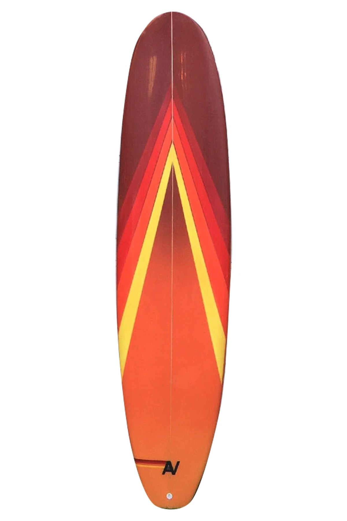 AVIATOR NATION HYRBID BOARD - RED &amp; ORANGE Surfboard Aviator Nation 