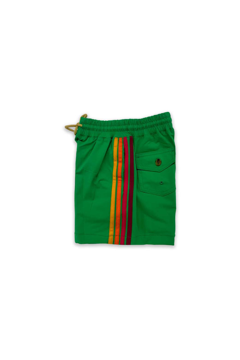 AVIATOR NATION KIDS FLEX BOARD SHORTS - KELLY GREEN Kids Shorts Aviator Nation