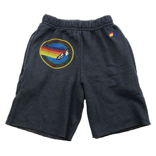 AVIATOR NATION KIDS SWEATSHORTS - CHARCOAL Kids Shorts Aviator Nation 